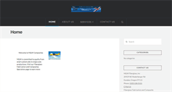 Desktop Screenshot of mwfiberglass.com