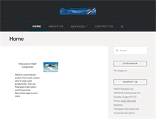 Tablet Screenshot of mwfiberglass.com